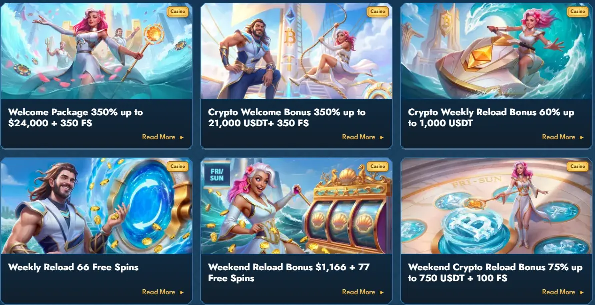 Casea Casino welcome package — 250% up to A$4,500 plus 350 free spins
